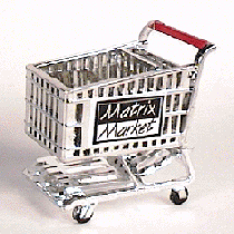 Matrix Market Mascot (a shopping cart)