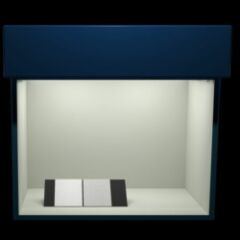 Rendered image of lightbox.