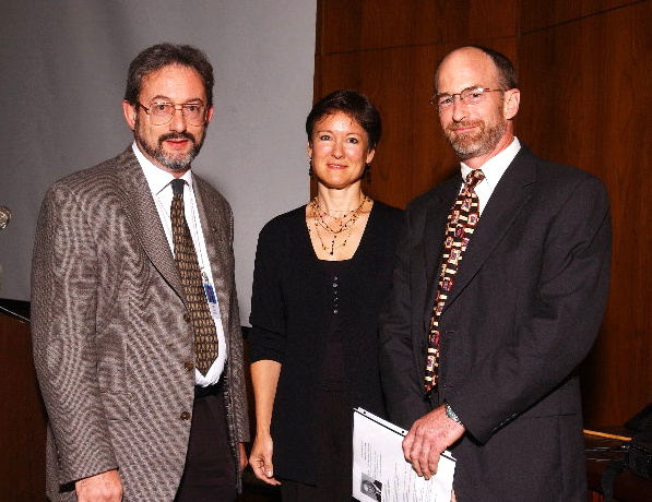 Photo of Ron Boisvert, Mary Gottlieb, and Dan Colvin