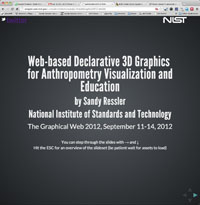 web3D Anthropometry