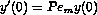 y'(0)=P_{e_m} y(0)