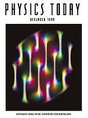 Cover of December 1999 Physics Today
