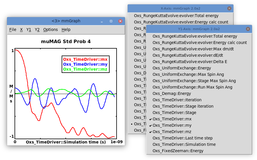 mmGraph Screen Shot