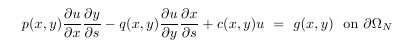 Mixed boundary condition