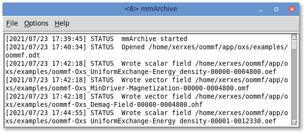 mmArchive Screen Shot
